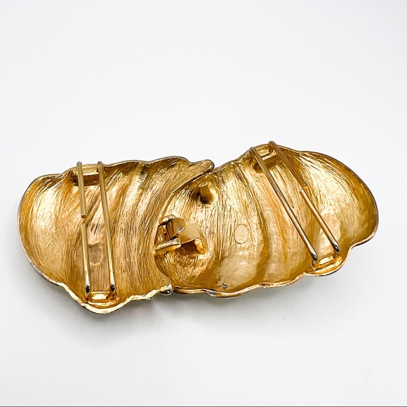 Vintage 1980’s Gay Boyer signed Shrimp Belt Buckle - Picture 6 of 9